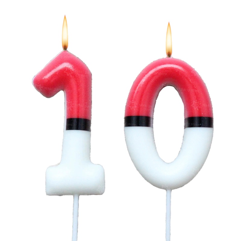 Candle Surprise - Pikachu candle birthday candles pokeball Cake