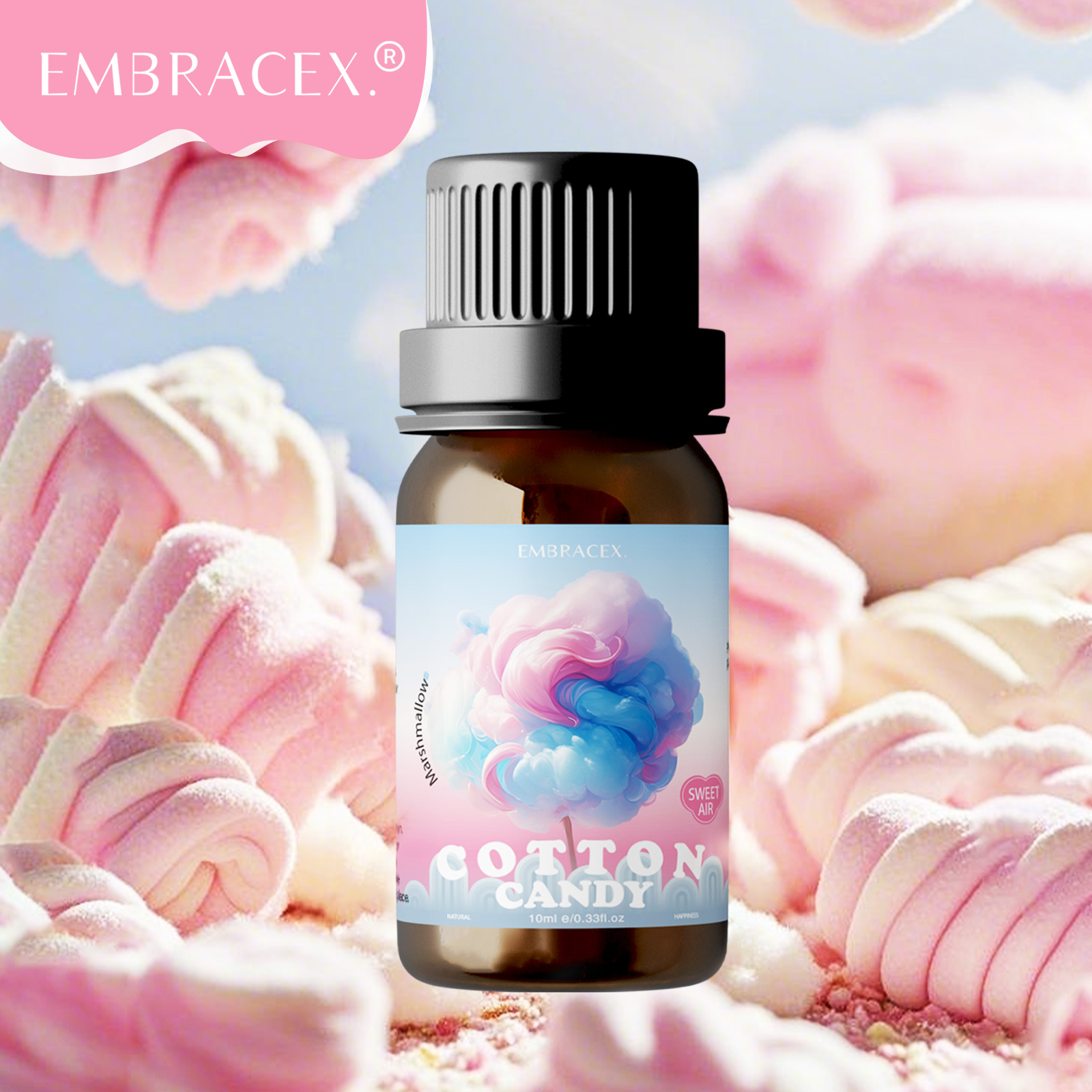 10ml Marshmallow/Cotton Candy  - Fragrance Oil 10Ml avaliação e preço