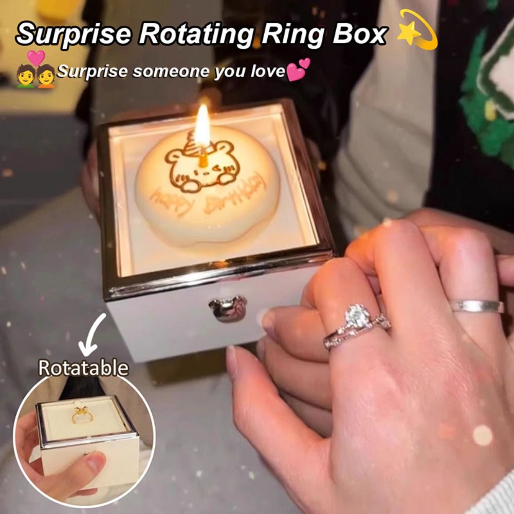 Bear Flip Ring Boxs Surprise L - Candle Surprise avaliação e preço