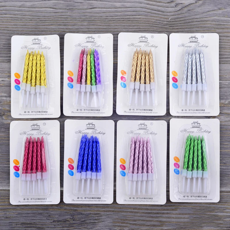 10 PCS Birthday Thread Candle  - Candle Surprise avaliação e preço