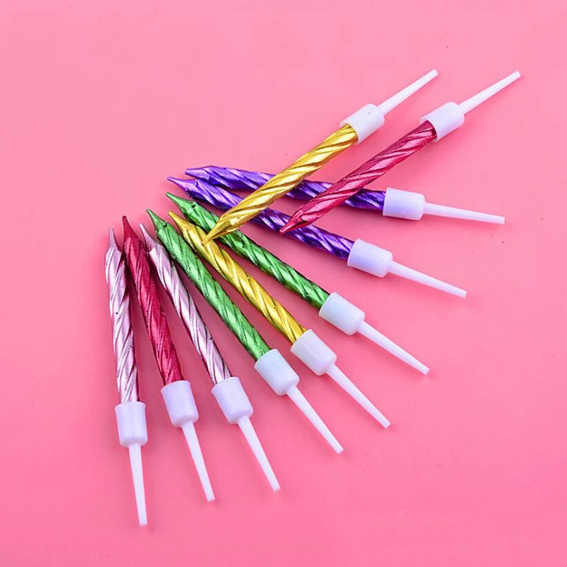 10 PCS Birthday Thread Candle  - Candle Surprise avaliação e preço