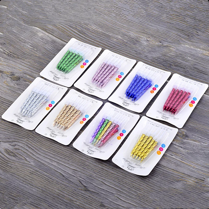 10 PCS Birthday Thread Candle  - Candle Surprise avaliação e preço