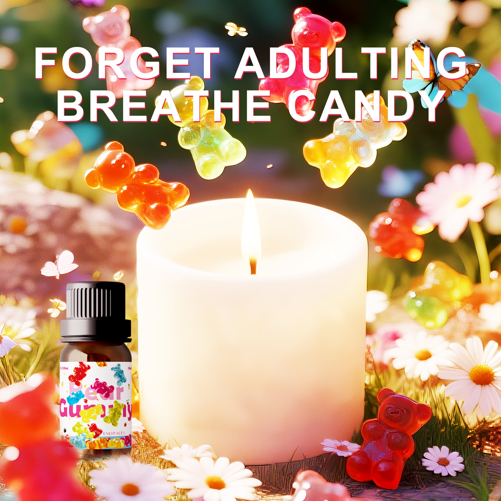 10ml Gummy Bear Fragrance oil  - Fragrance Oil 10Ml avaliação e preço
