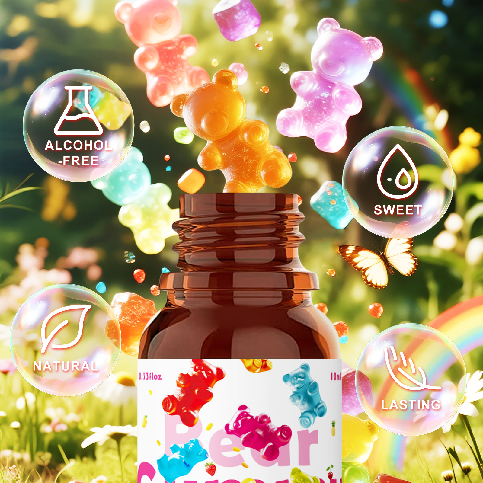 10ml Gummy Bear Fragrance oil  - Fragrance Oil 10Ml avaliação e preço