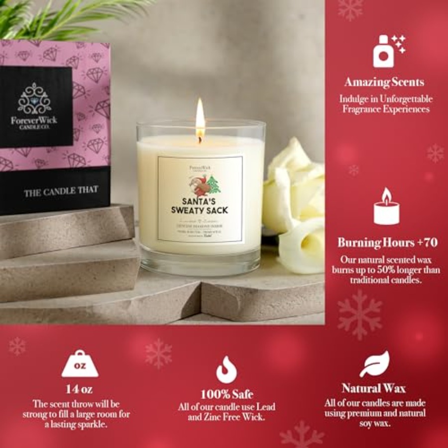 Santa's Sweaty Sack Evergreen  - Candle Surprise avaliação e preço