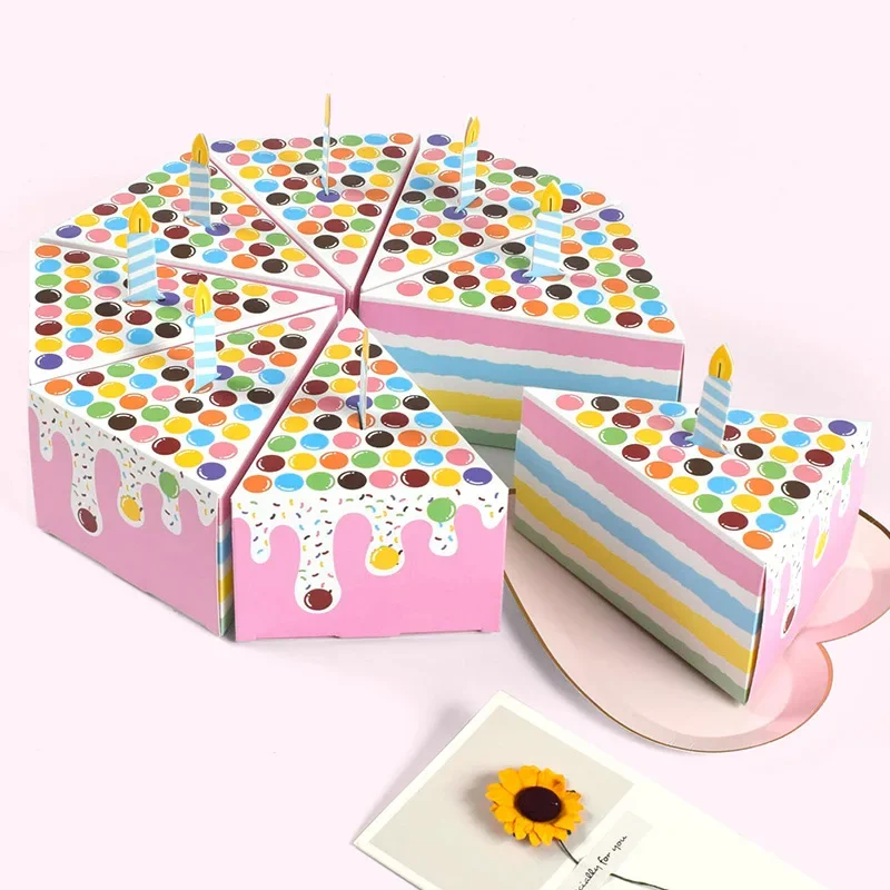 8Pcs Creative Candle Dot Cake  - Candle Surprise avaliação e preço